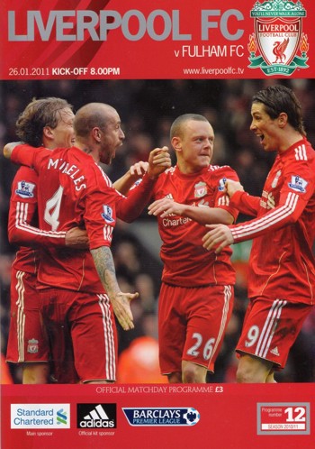 Match programme